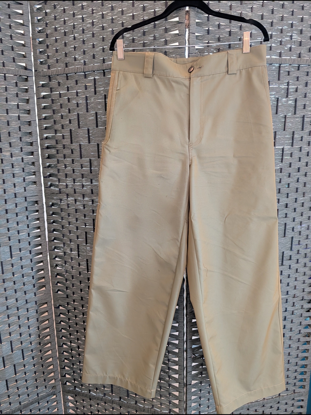 BASSIKE Womens Straight-Leg Pants